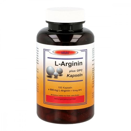 L-ARGININ+OPC 600 mg Kapseln 100 St