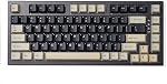 YUNZII YZ75 75% Hot Swappable sans fil jeu clavier mécanique, RGB Feux de marche arrière, BT5.0/2.4G/USB-C, Dye Sub PBT Captures-clés pour Linux/Win/Mac (Noir, Gateron G Pro Jaune)