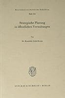 Strategische Planung in Offentlichen Verwaltungen 3428055012 Book Cover