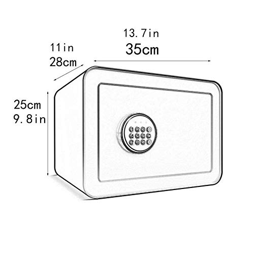 Construction en acier avec serrure à clavier électronique haut de gamme