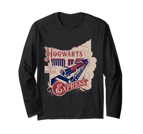Harry Potter Nuevo diseño 2025 Hogwarts Express Manga Larga
