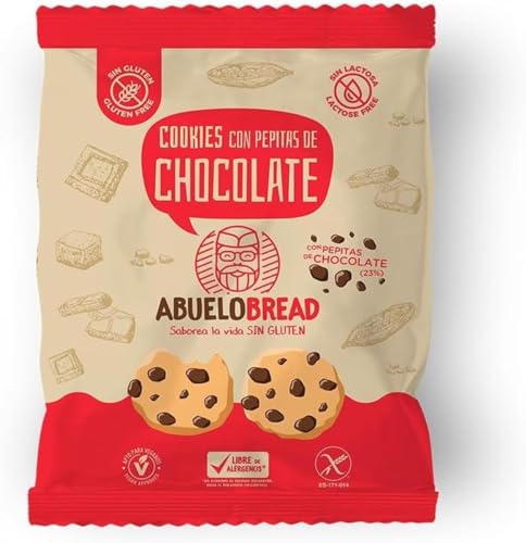 Abuelo Bread Cookies con Pepitas de Chocolate sin Gluten, 150g