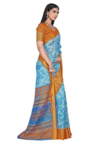 Image of Glory Sarees Women's Cotto Silk Saree With Blouse Piece (Fashion104 Parent)