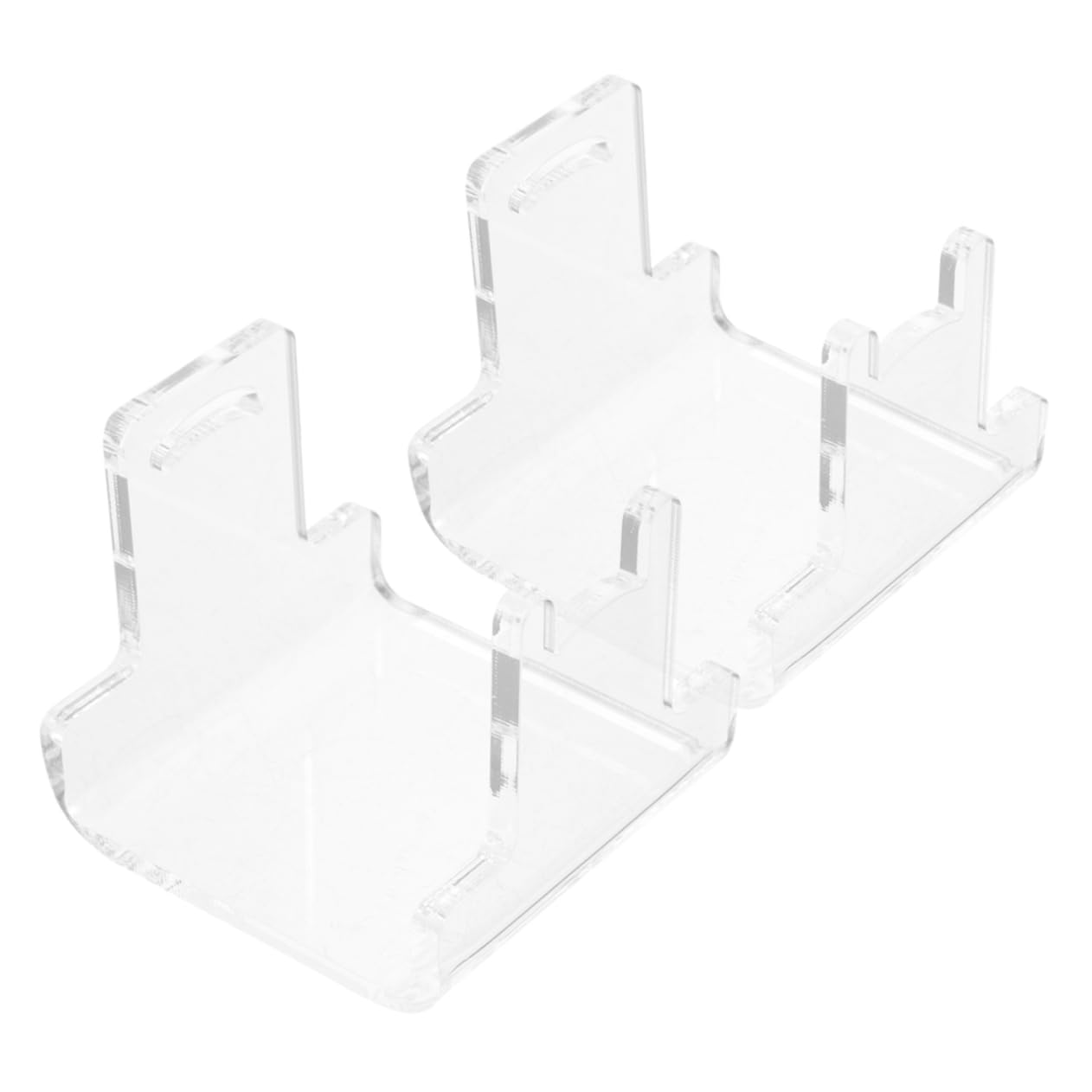 SUPVOX 2pcs Fishing Reel Wall Display Stand Fishing Gear Holder Rod Rack Bait Storage Rack