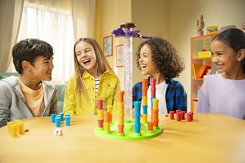 Dujardin Mission Dragon | Jeu de société Enfant | Jeu d'action adresse et Construction | Vole Les Rubis Avant de réveiller Le Dragon destructeur | Jeu Familial Amusant | 2 à 4 Joueurs | Dès - vue 6