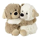 Warmies® Wärmekissen/Stofftier 'Kuschelfreunde Hunde 2er Set' Hirse Lavendelfüllung 16cm 500g