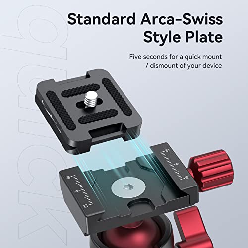 SmallRig Tripod for iPhone Desktop Mini Tripod - Aluminum