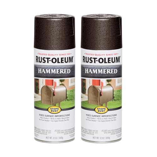 Rust-Oleum Stops Rust Hammered Spray Paint Dark Bronze