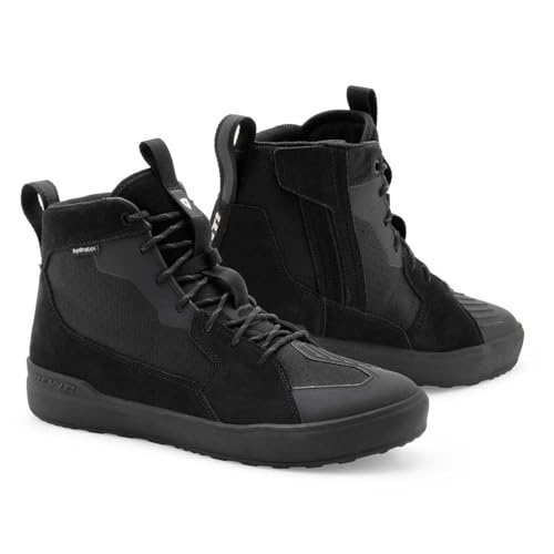 REV'IT! Men's Arrow 2 H2O Waterproof Motorcycle Shoes (Black - Size 42)