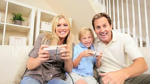 Miniatura 3 de Consola de juegos retro para TV con más de 300 juegos clásicos 2 controladores con cable