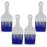 Jiozermi 4 Packs Blue Air Conditioner Condenser Cleaning Brush Ac Coil Cleaner Brush HVAC Refrigerator Coil...