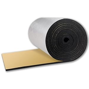 Zelfklevende Geluidsisolatieschuimrol Schuim Met Gesloten Cellen Geluiddempende Mat Voor Camper Isolatie Geluid Camperisolatie Vloer Dak Muurisolatie