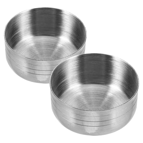 Healvian 2 Tapas para Coctelera de Acero Inoxidable 550ml Resistentes a Salpicaduras y Ligeras, Diseño Simple y Elegante para Uso en Bares y Cocina