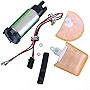 MUCO New Universal Electric Intank Fuel Pump E7154 With Strainer/Filter + Rubber Gasket/Hose + Stainless Steel Clamps + Universal Connector Wiring Harnes Have High Performance