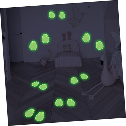 Stickers de Huellas de Dinosaurio Brillan en la Oscuridad 2 Hojas miniatura 5