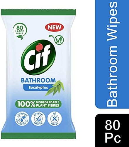 Cif & Domestos Bathroom Cleaning Kit - Pack of 6 Bathroom Cleaning Products