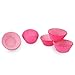TRUSBER Pink Baking Cups, 100 pieces Paper Cupcake Liners Wrappers Nonstick Muffin Molds Baking Cup Holders for Wedding, Birthday, Baby Shower or Holiday Party (Pink)