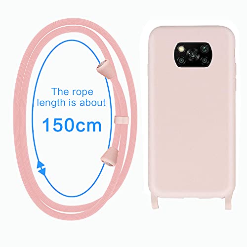 GoodcAcy Cover con Collana per Xiaomi Poco X3