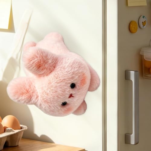 Imán para coche de peluche de 14 cm para decoración de salpicadero e interior de vehículos 4