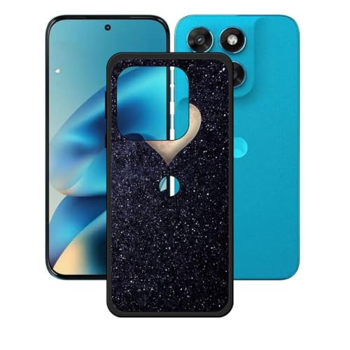 LCEHTOGYE �K�p ?Motorola Moto G87 5G�p�P�[�X�A�K�p ?Motorola Moto G87 5G (6,78")�ƌ݊����̂��钴���^�u���b�N�\�t�gTPU�V���R���Q���P�[�X�ی�J�o�[- WZ16