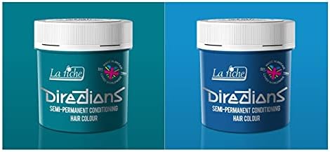 La Riche Directions Colour Hair Dye Combo (x1 Turquoise and x1 Lagoon Blue)