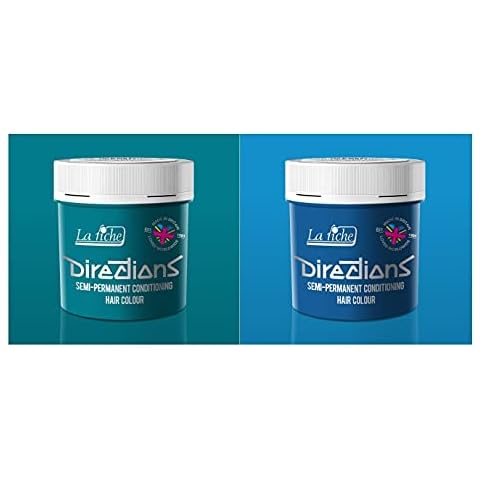 La Riche Directions Colour Hair Dye Combo (x1 Turquoise and x1 Lagoon Blue) Cover