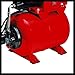 Einhell Hauswasserwerk GC-WW 1045 N (1050 W, max. 4.8 bar, 4500 L/h Fördermenge, max. 48 m...