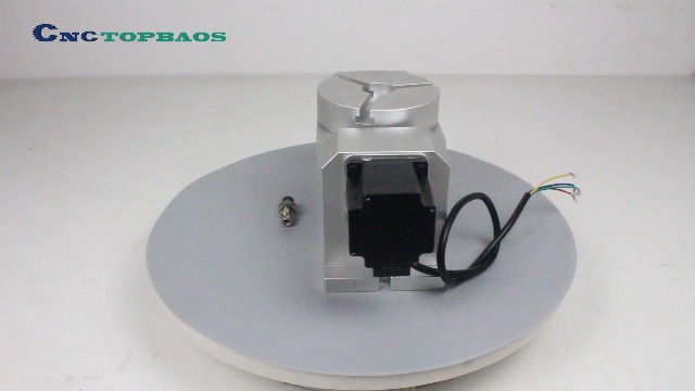 CNCTOPBAOS CNC 5th Axis Rotary Table Indexing Head Rotational 4th