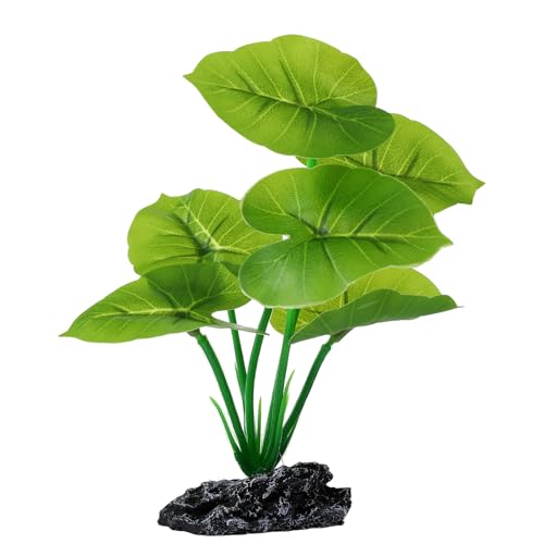 Fish Tank Decor Fish Tank Artificial Plastic Plants Decorations, 6