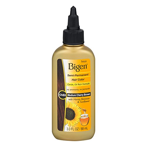 Bigen Sem- Permanent Hair Color Brown BSPCHB3, Medium Cherry, 3 Oz