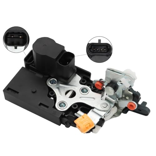 Image of Rear Right Door Lock Actuator Compatible with Silverado Tahoe Avalanche Yukon 2000-2006 15110650 15068503 15761420 16637324 Power
