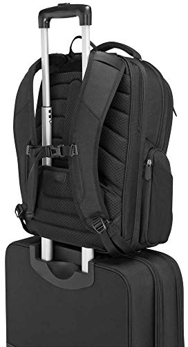 Targus Corporate Traveler Checkpoint-Friendly Professional Business Laptop Backpack With Protective Sleeve For 15.6-Inch Laptop, Black (Cuct02B) #TOP7