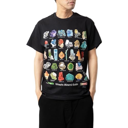 [WILD COTTON] �A�g���X�X�N���[���v�����e�B���O ATLAS SCREEN PRINTING ����T�V���c �A���e�B���b�g�~�l�����K�C�h �����Y �v�����gT (JP, �A���t�@�x�b�g, M, �u���b�N)