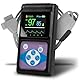 Pulox Pulsoximeter PO-650A Handheld Puls- und SpO2-Messgerät mit externem Sensor für Langzeitmessung mit Datenspeicher und akustischem Warnsignal