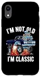 Photo Gallery divertente design a forma di muscle car con scritta «i m not old i m classic» custodia per iphone xr Photo Gallery divertente design a forma di muscle car con scritta «i m not old i m classic» custodia per iphone xr