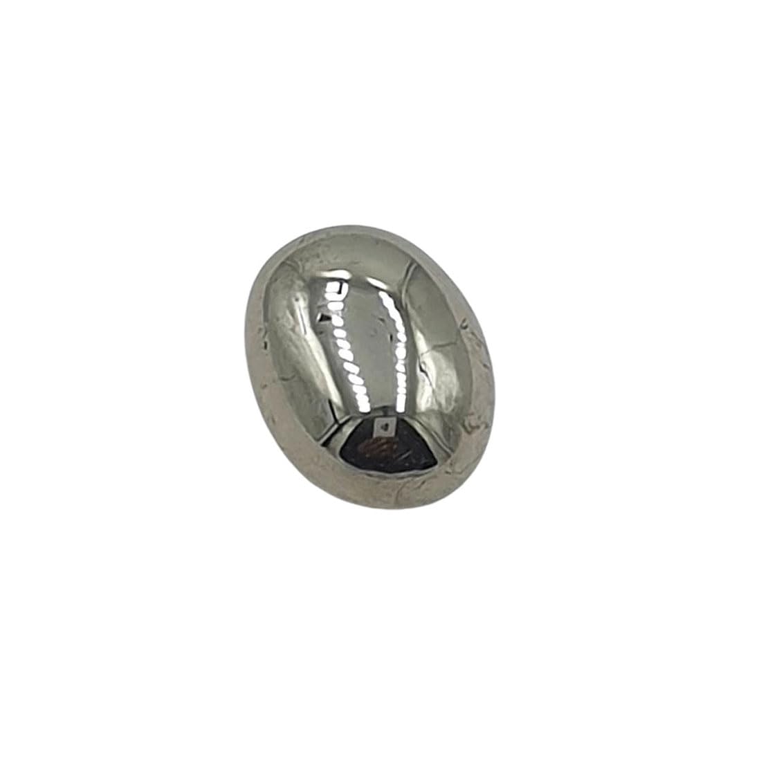 11.25 Carat / 12.50 Ratti Natural Pyrite or Money Stone Oval Cabochon Cut Gemstone ~ Ring Size-image-35