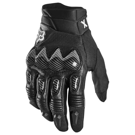 Fox Racing Men's Bomber Mountain Biking Glove, Black, Medium