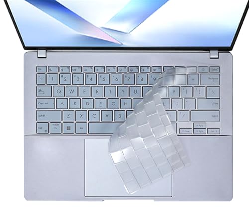 Protector de teclado silicona para ASUS VivoBook 14 M1407 miniatura 1