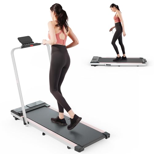 DeerRun 3 in 1 Folding Treadmills for Home, 3.0HP Powerful and Quiet
