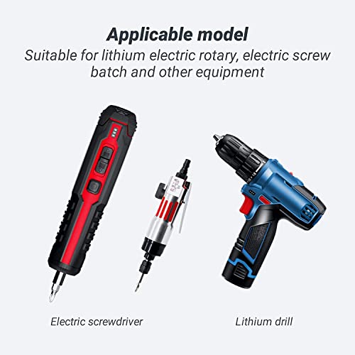 Image of AASONS Metal Flexible Drill Bit Extension, Flexible Shaft Adapter with Quick Change Magnetic 1 /4'' Hex Shank 200mm Length | Connecting Link for Electronic Screwdriver