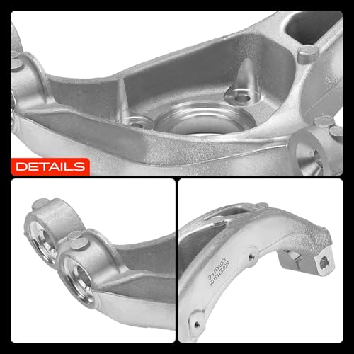 Frankberg 1x Achsschenkel Lenkknöchel Vorne Links Kompatibel mit Model Y 5YJY Electric 2019-Heute Replace# 118831100E