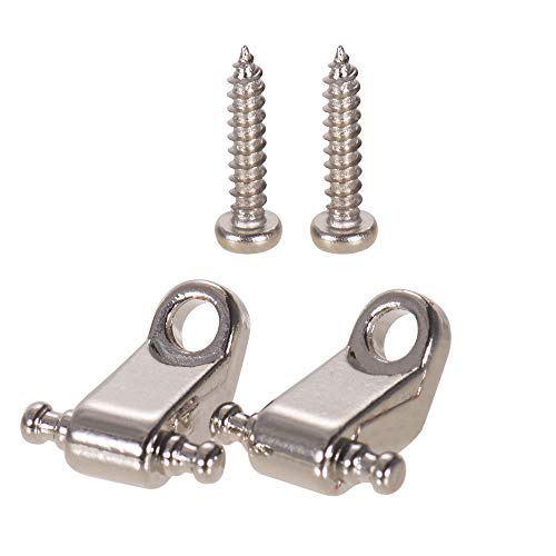 RuleaxAsi 2 pcs Guitarra Elétrica String Roller Guia de Retentor de Guitarra Peças de Reposição Aces