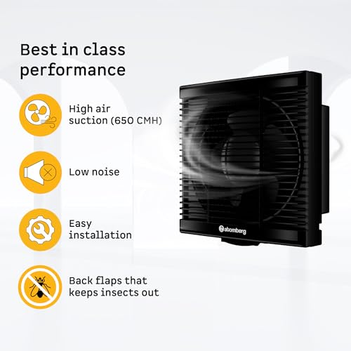 Add atomberg Efficio Exhaust Fan 200mm (8 Inches) Black - Image 5
