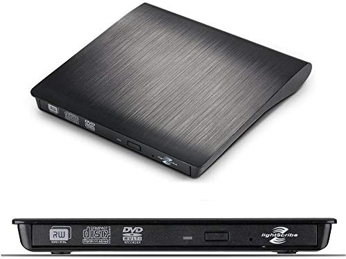 Lightscribe - Unidad externa USB 3.0, grabador, grabador, grabador, grabador de CD, grabador de DVD, lector de DVD de doble capa - grabadora CD/VCD +/-RW