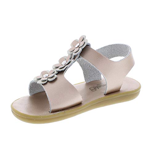 FOOTMATES Jasmine and Eco-Jasmine Waterproof Sandals for Girls and Boys with Slip-Resistant, Non-Marking Outsole and Strap Closure for Infants, Toddlers, and Kids Ages 0-124