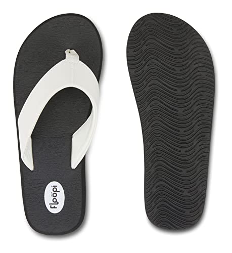 Image of Floopi Flip Flops for Women Flat Yoga Mat Thong Womens Sandals Ladies Beach Sandals with Indoor & Outdoor Anti Skid Soles