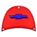 Trim Parts A1480B Full Size Bowtie Tail Light Lens (1957 Chevy Red)