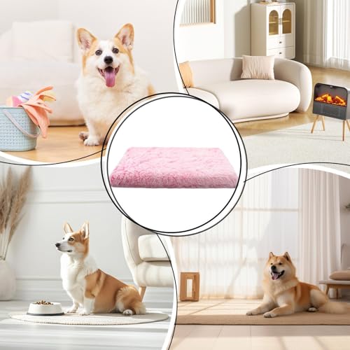 Tapis chauffant d'intérieur pour chat en peluche premium extra douce