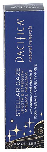 Pacifica, Mascara Stellar Gaze Coconut Vitamin B Vegan, 0.12 Ounce