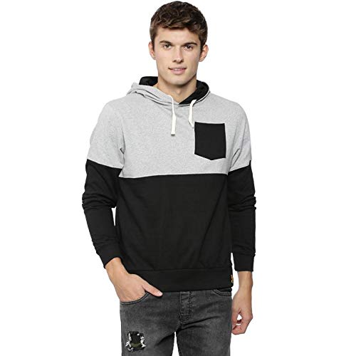 Full Sleeve Solid Men Sweatshirt